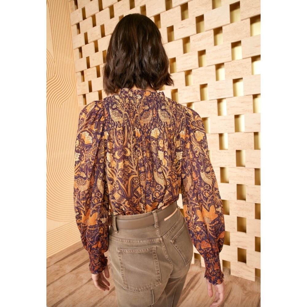 Ulla Johnson Ida Blouse in "Celestial" Size 4 - Picture 2 of 12